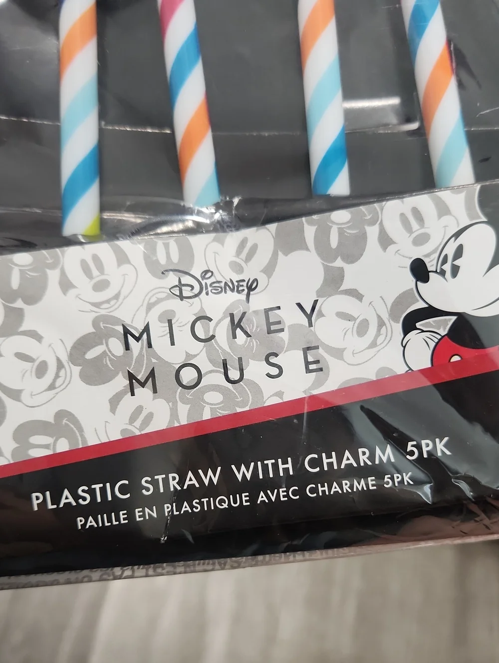Disney Mickey Mouse Party Straws